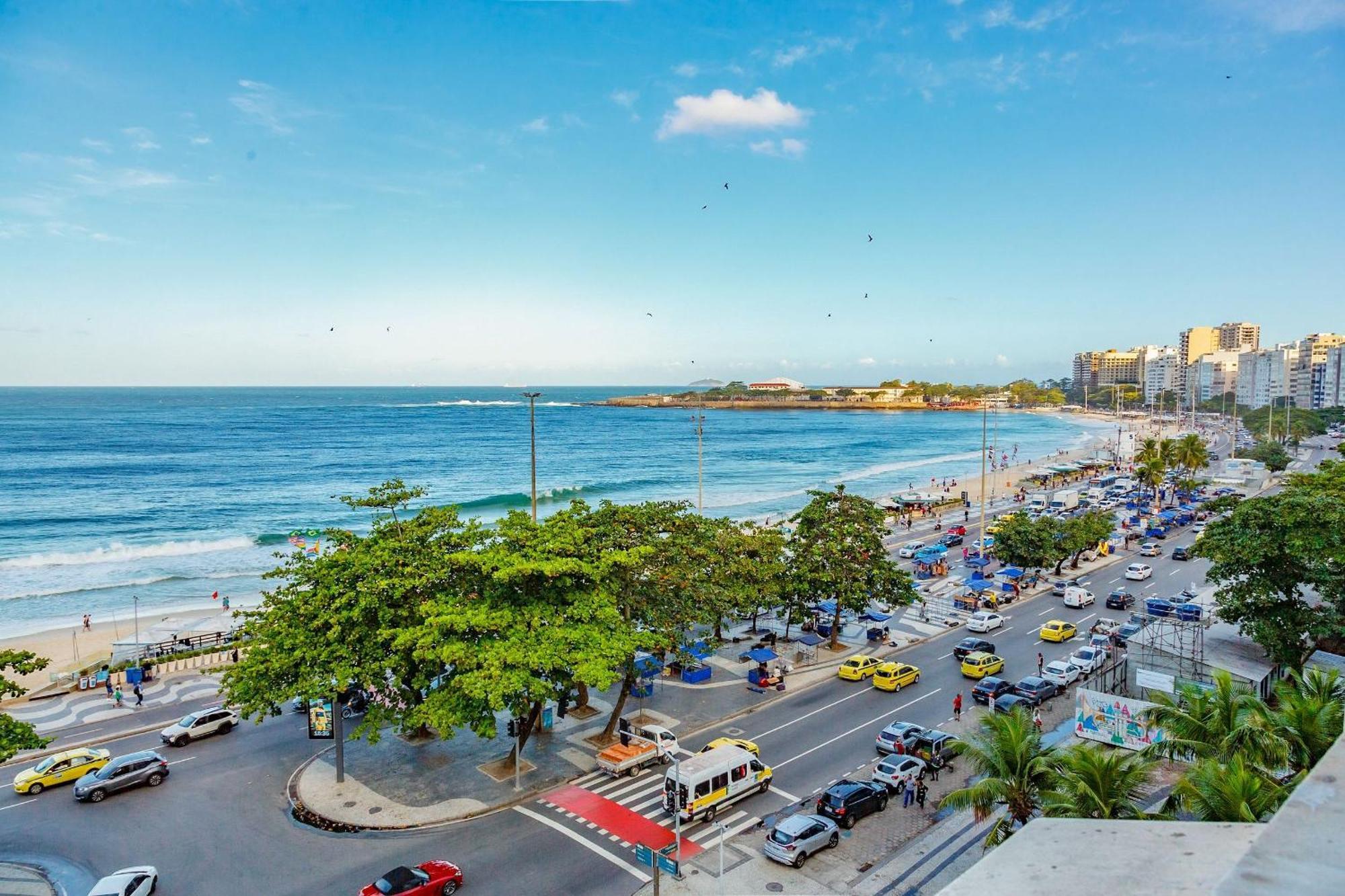 Jump in Bed Copacabana 7 - Av Atlantica de frente para o Mar Río de Janeiro Exterior foto